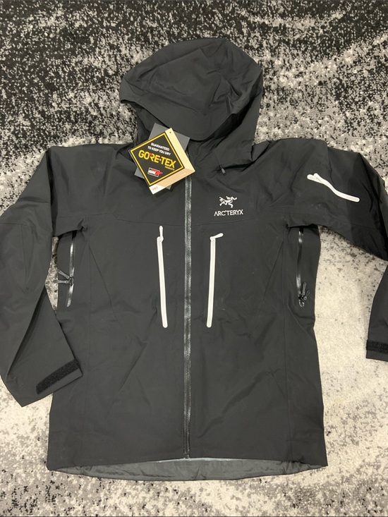 Arc'teryx Other - Arc'teryx Alpha SV Jacket Black and White Logo Men’s size Large